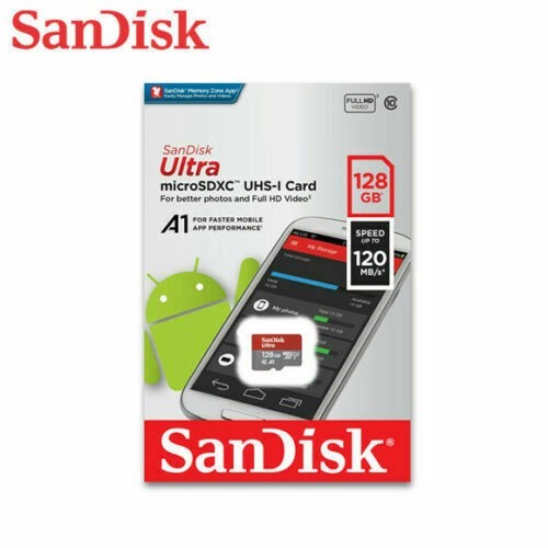 Sandisk 128gb micro sdxc - micro, sd