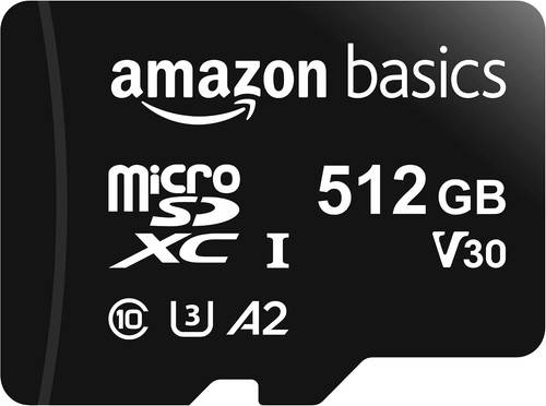 Amazon basics 512gb microsdxc - basics,