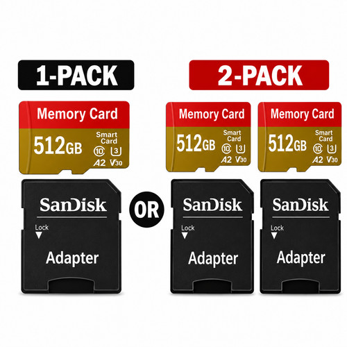 512gb micro sdxc memory card - memory,