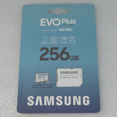 Samsung evo plus 256gb micro - evo,
