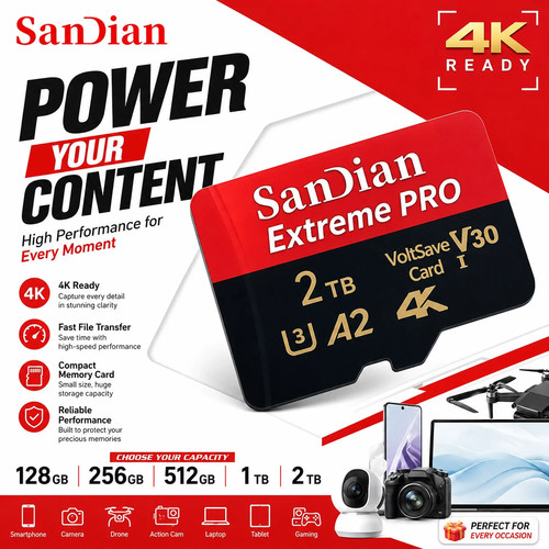 2tb card micro - 2tb, tf