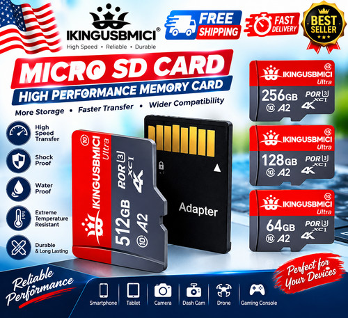 Micro card 64gb 128gb - 64gb, 256gb